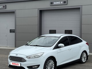 2017 Ford Focus III Рестайлинг, белый, 1270000 рублей, вид 1