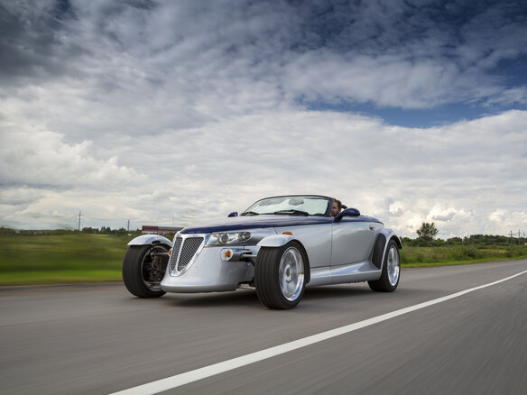 2001 Chrysler Prowler, серебристый