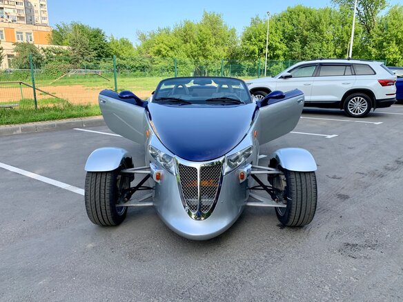 2001 Chrysler Prowler, серебристый - вид 17