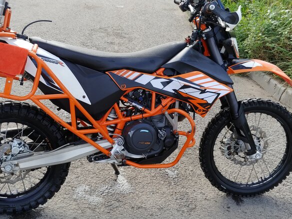 2013 KTM 690 Enduro, оранжевый - вид 10