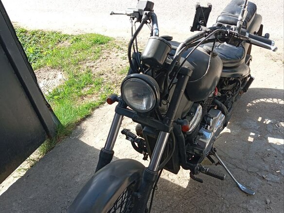 1993 Honda Steed 400, чёрный, 255000 рублей - вид 4