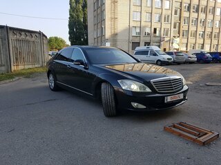 2006 Mercedes-Benz S-Класс 320 Long V (W221), чёрный, 1550000 рублей, вид 3
