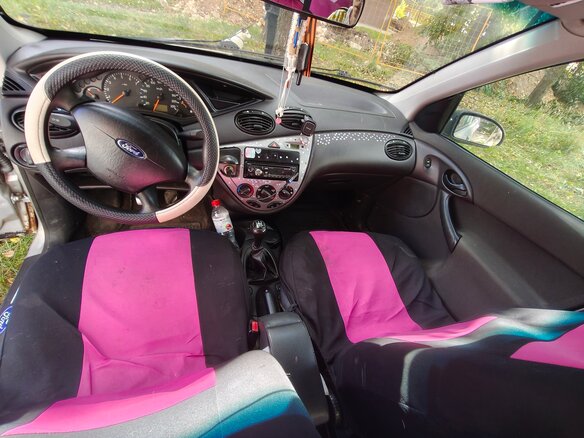 2004 Ford Focus I Рестайлинг, серебристый, 197000 рублей - вид 6