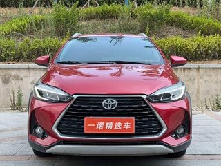2022 Toyota Yaris L XP150 Рестайлинг, красный, 1033000 рублей, вид 2