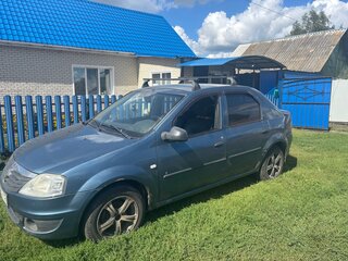 2011 Renault Logan I Рестайлинг, синий, 400000 рублей, вид 4