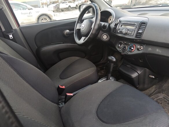 2007 Nissan Micra III (K12), красный, 575000 рублей - вид 10