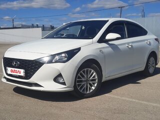 2020 Hyundai Solaris II Рестайлинг, белый, 1450000 рублей, вид 1
