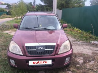 2007 Chery Tiggo (T11) I, красный, 250000 рублей, вид 1