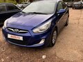 2012 Hyundai Solaris I, синий, 680000 рублей