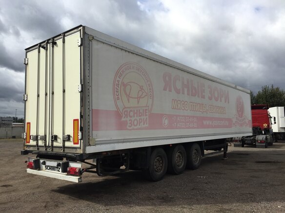 2008 Schmitz Cargobull SKO, белый - вид 4