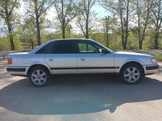 1991 Audi 100 IV (C4), белый, 380000 рублей, вид 2