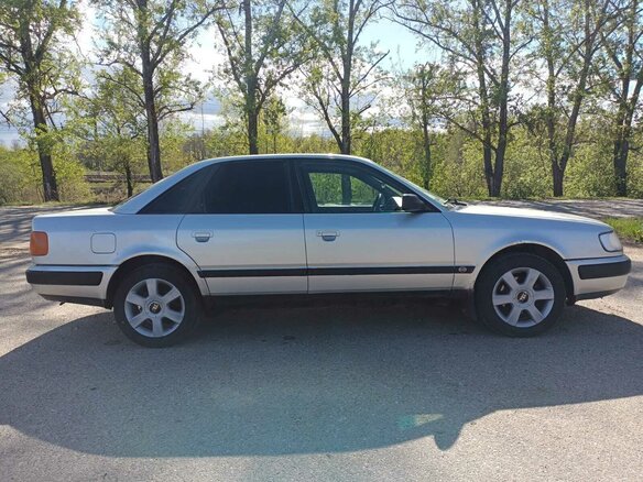 1991 Audi 100 IV (C4), белый, 399000 рублей - вид 1