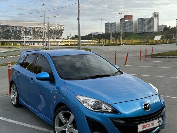 2011 Mazda Axela II, синий, 1150000 рублей