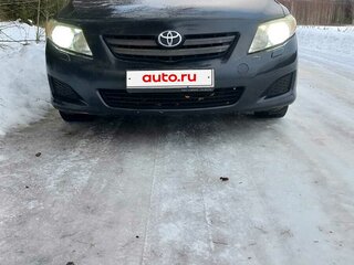 2008 Toyota Corolla AMT X (E140, E150), чёрный, 580000 рублей, вид 3