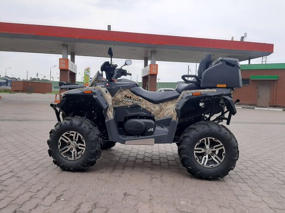 2017 Stels ATV-650 Guepard Trophy, коричневый - вид 2