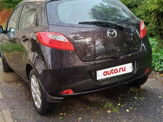 2008 Mazda 2 II (DE), пурпурный, 560000 рублей, вид 4