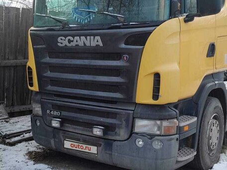 2008 Scania R-Series, жёлтый, 3500000 рублей, вид 1