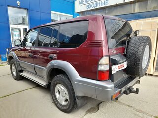 1996 Toyota Land Cruiser Prado 90 Series, красный, 1585000 рублей, вид 4