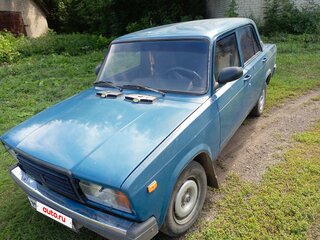 2007 Lada (ВАЗ) 2107, синий, 90000 рублей, вид 2