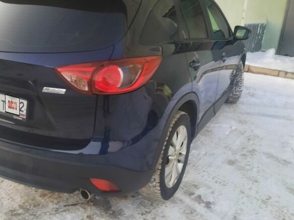 2014 Mazda CX-5 I, синий, 2250000 рублей - вид 2