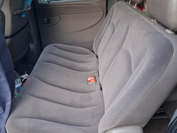 2001 Dodge Caravan 3-speed IV, синий, 250000 рублей - вид 7