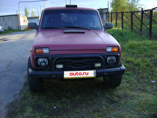 1997 Lada (ВАЗ) 2121 (4x4) I Рестайлинг, пурпурный, 420000 рублей, вид 1