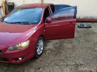 2007 Mitsubishi Lancer X, красный, 650000 рублей, вид 4