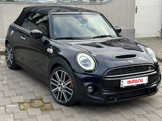 2021 Mini Cabrio Cooper S III Рестайлинг, синий, 2900000 рублей, вид 4