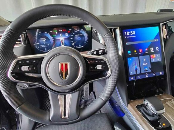 2025 Hongqi HS7 II, коричневый, 4190000 рублей - вид 9