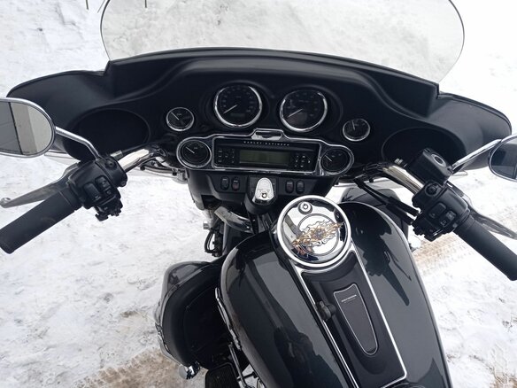 2007 Harley-Davidson Electra Glide, чёрный, 750000 рублей - вид 2