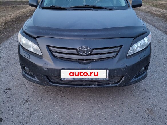 2007 Toyota Corolla X (E140, E150), чёрный, 830000 рублей