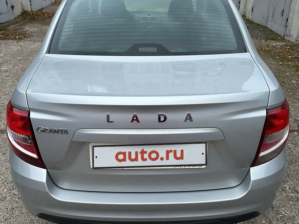 2018 Lada (ВАЗ) Granta I, серебристый, 650000 рублей - вид 5