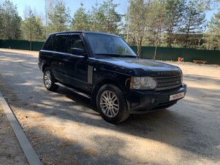 2008 Land Rover Range Rover III Рестайлинг, синий, 1470000 рублей, вид 1