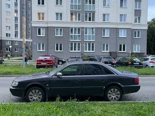 1996 Audi A6 I (C4), фиолетовый, 400000 рублей, вид 4