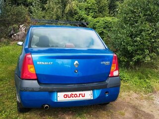2007 Renault Logan I, синий, 220000 рублей, вид 2