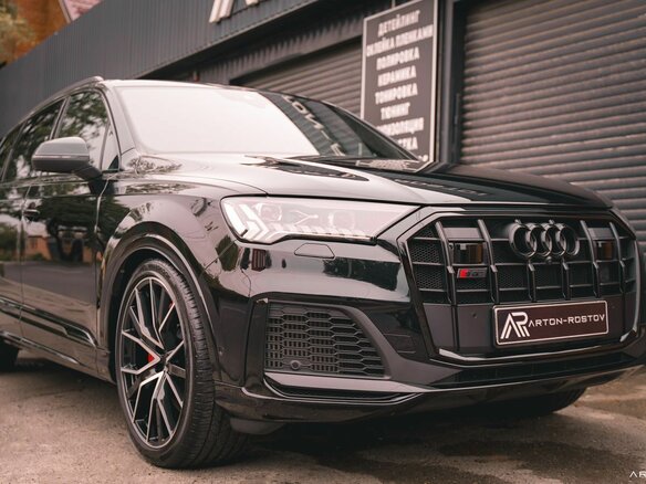 2021 Audi SQ7 I (4M) Рестайлинг, чёрный, 11000000 рублей - вид 1