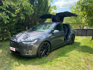 2019 Tesla Model X Standard Range I, серый, 3600000 рублей, вид 4