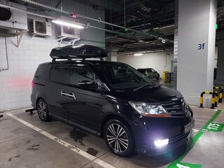 2007 Honda Elysion I Рестайлинг, чёрный, 1550000 рублей, вид 2
