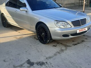 2003 Mercedes-Benz S-Класс 350 Long IV (W220) Рестайлинг, серебристый, 1050000 рублей, вид 5
