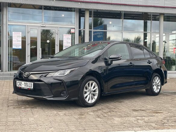 2019 Toyota Corolla XII (E210), чёрный, 1620000 рублей