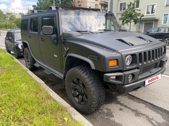 2004 Hummer H2 I, чёрный, 2000000 рублей - вид 13