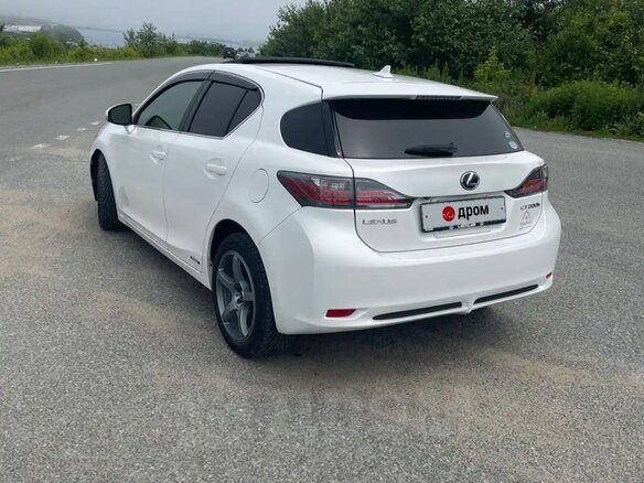 2013 Lexus CT 200h I, белый, 1500000 рублей - вид 10