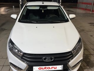 2021 Lada (ВАЗ) Vesta I, белый, 1200000 рублей, вид 2