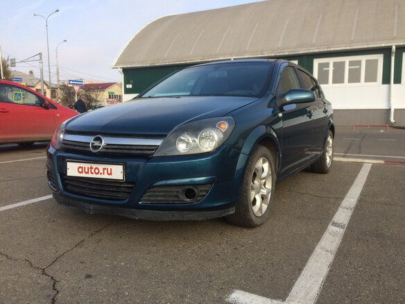 2006 Opel Astra H, синий