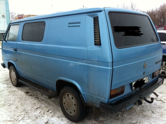 1990 Volkswagen Transporter, голубой - вид 2