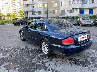 2007 Hyundai Sonata ТагАЗ IV (EF) Рестайлинг, синий, 545000 рублей, вид 3