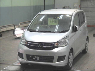 2019 Mitsubishi eK Wagon III Рестайлинг, серебристый, 550000 рублей, вид 1