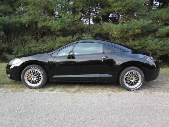 2006 Mitsubishi Eclipse IV, чёрный - вид 5