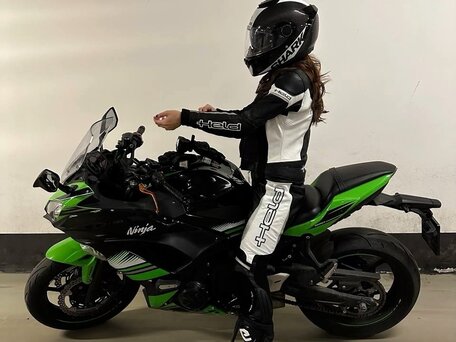 2017 Kawasaki ER-6F (Ninja 650R), чёрный, 700000 рублей, вид 2