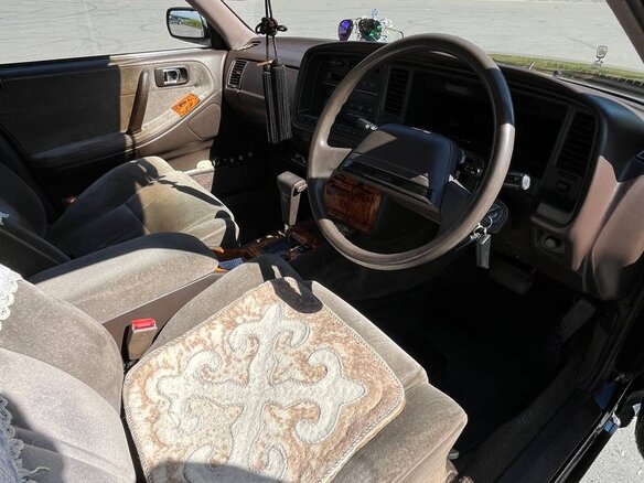 1988 Toyota Crown VIII (S130), чёрный, 1000000 рублей - вид 13